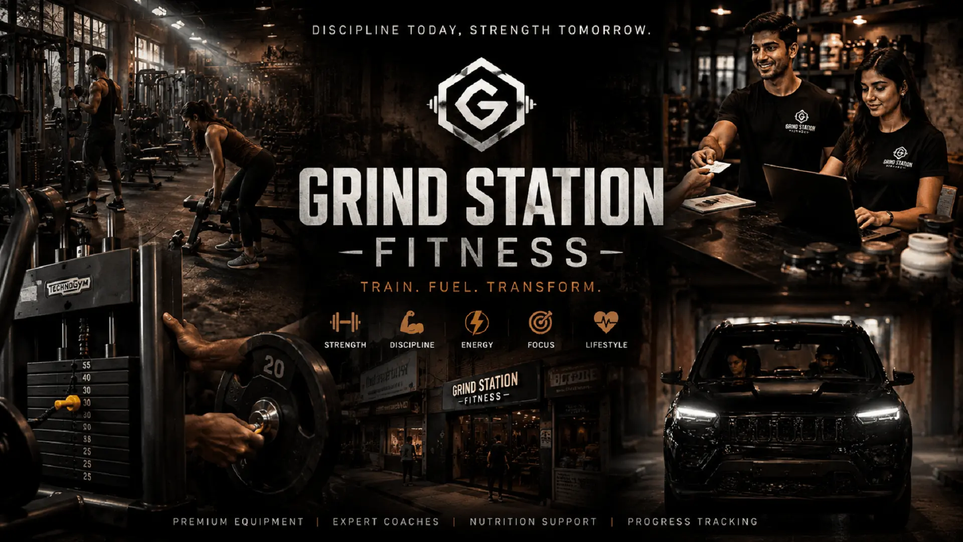 Cinematic Fitness Concept