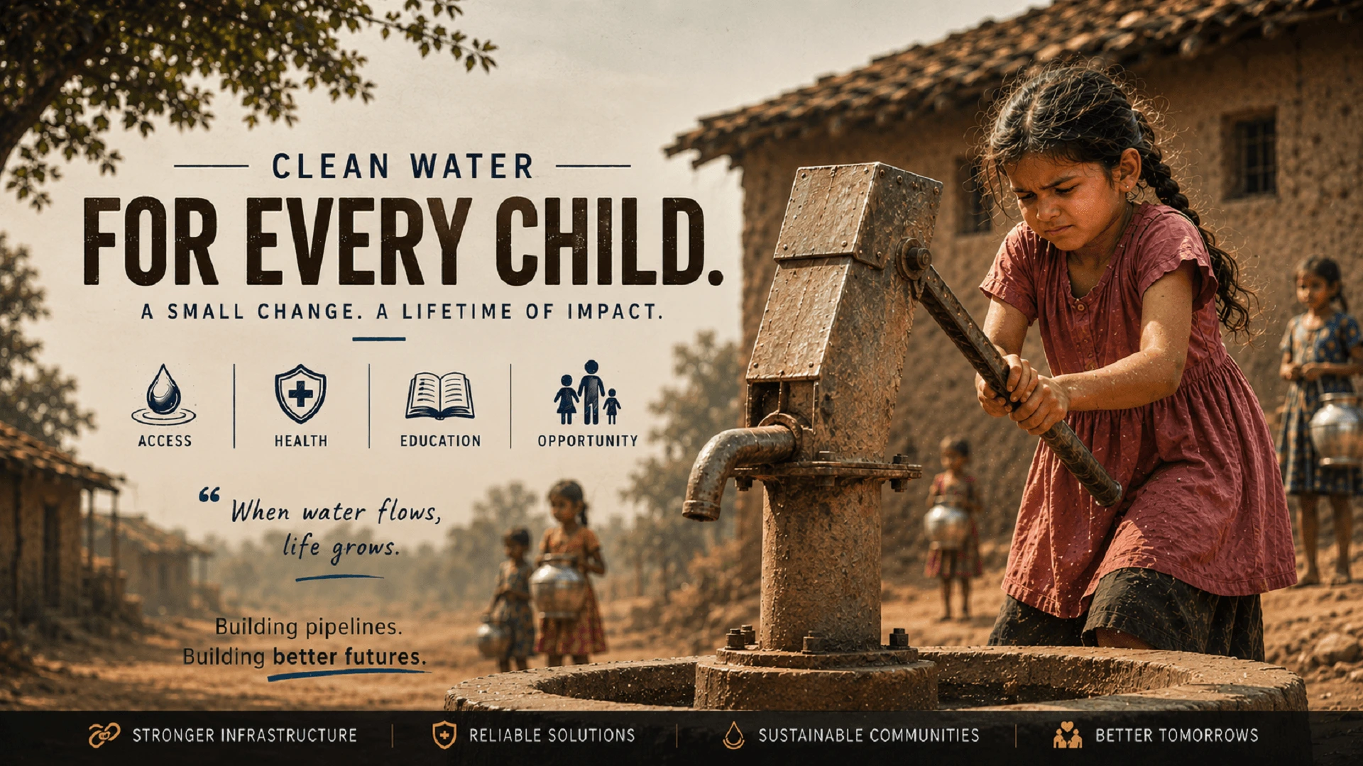 Clean Water Concept